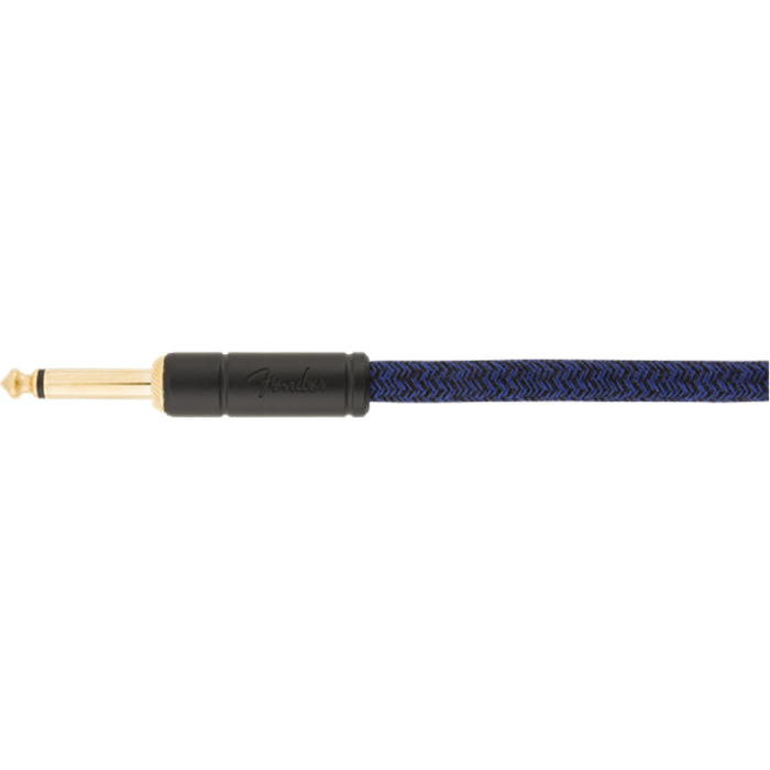 Fender 18.6' Angled Festival Instrument Cable, Pure Hemp, Blue Dream