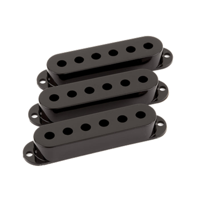 Fender Pickup Covers, Stratocaster® Black (3)