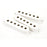 Fender Pickup Covers, Stratocaster® White (3)