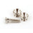 Fender Pure Vintage Strap Buttons, Nickel (2)