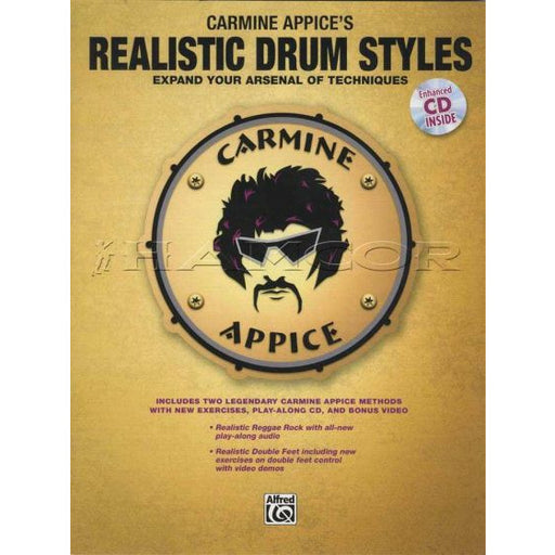 Carmine Appice's Realistic Drum Styles Expand Your Arsenal of Techniques
