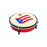 DP Music Drum Set - PVC Drums Pleneras with Puerto Rico flag - Nylon Carrying Case Included
