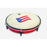 DP Music Drum Set - PVC Drums Pleneras with Puerto Rico flag - Nylon Carrying Case Included