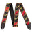Fender Black/Yellow/Red Monogrammed Strap
