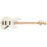 Squier Affinity Series Jazz Bass V Olympic White with Maple Fingerboard