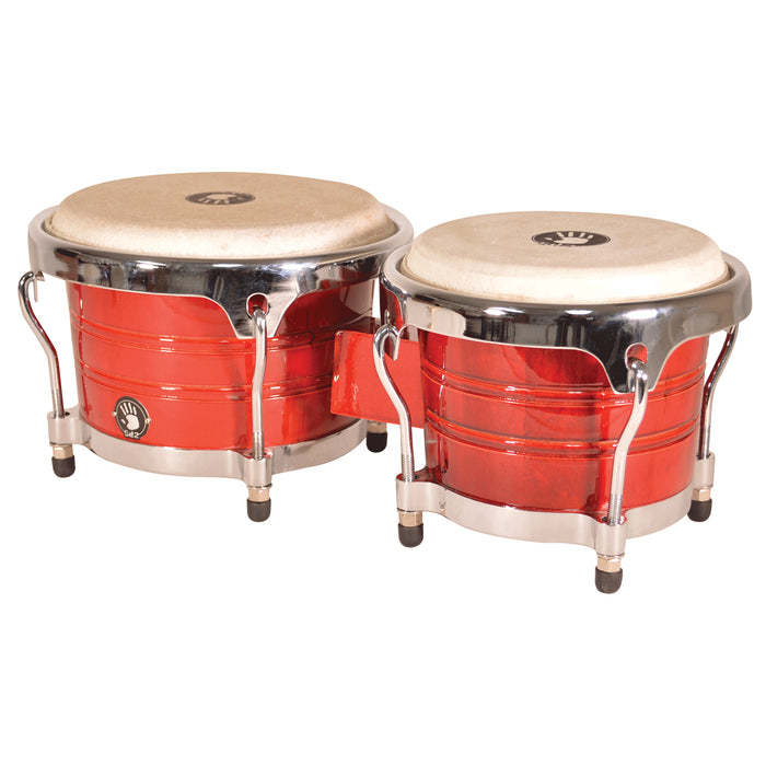5d2 Percussion Professional Bongo - Red Wood