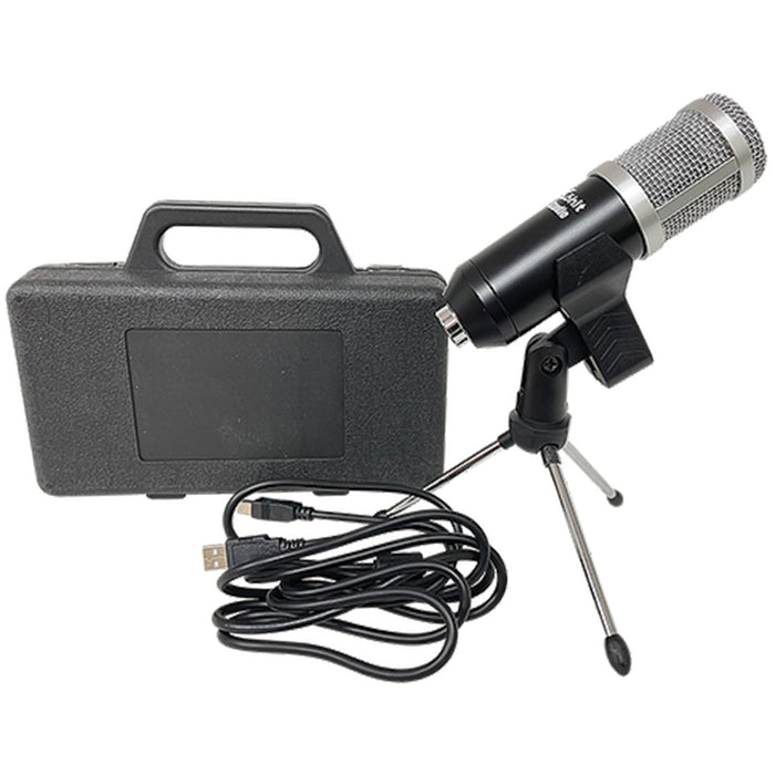 Kohlt USB Miocrophone w/Stand + Clip + Case