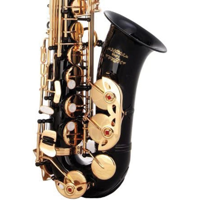 Glory / Mendini Student Alto Saxophone Black/Gold (AVAILABLE FOR PICKUP AT STORE)