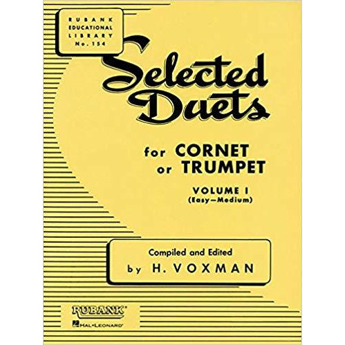 Selected Duets for Cornet or Trumpet, Vol. 1: Easy to Medium
