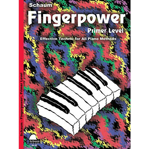 Schaum Fingerpower Etudes Primer Level: Melodic Technics for All Piano Methods