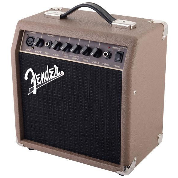 Fender acoustasonic 15 acoustic combo amp tan cheap