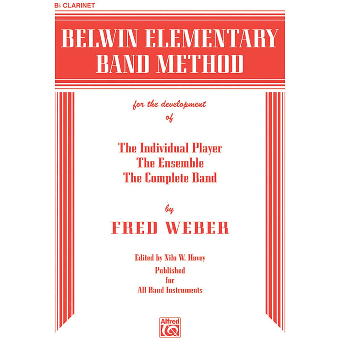 Belwin Elementary Band Method: B-flat Clarinet