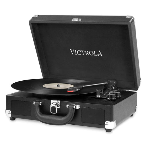 Vinyl Record Player for Vinyl Black