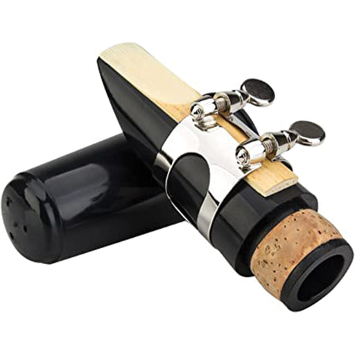 Student Clarinet Mouthpiece with Ligature, One Reed and Plastic Cap (Boquilla Clarinete)