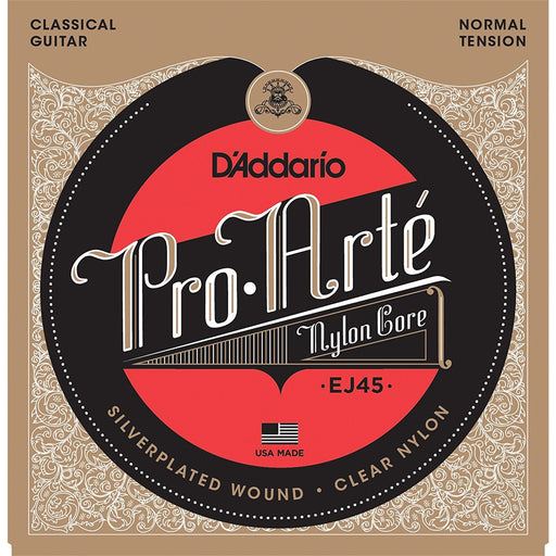 D'Addario EJ45 Pro-Arte Nylon Classical Guitar Strings, Normal Tension