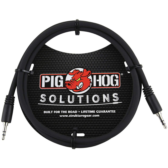 Pig Hog PX-T3503 1/8 inch TRS Cable, 3 ft
