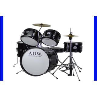 ADW Drum Kit Junior 5 Pieces Drum /w Cymbals & Throne (AVAILABLE FOR PICKUP AT STORE)