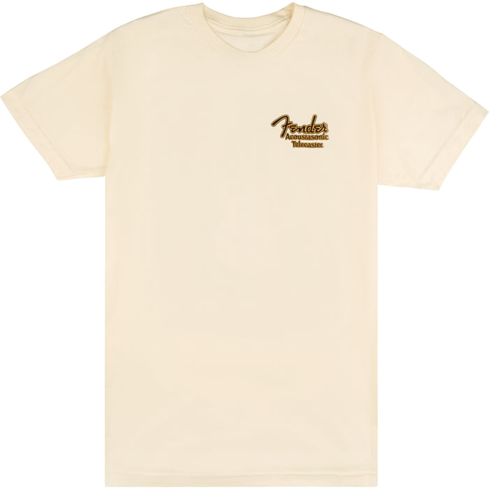 Fender® Acoustasonic® Tele® T-Shirt, Cream