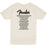 Fender® World Tour T-Shirt, Vintage White