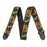Fender Black/Yellow/Brown Monogrammed Strap
