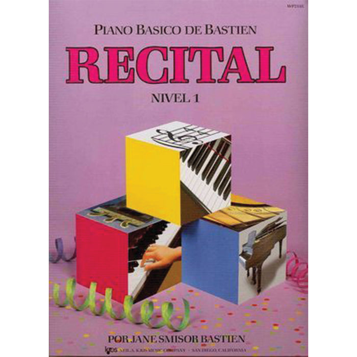 Piano basico de Bastien Recital Nivel 1