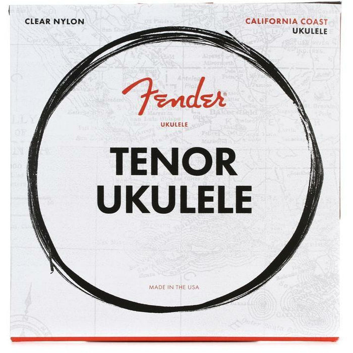 Fender California Coast Clear Nylon Ukulele Strings - Tenor