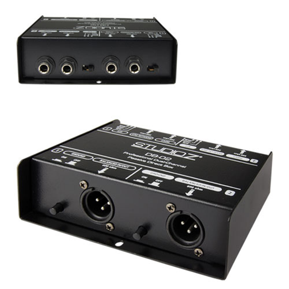 Studio Z Professional Dual Channel Pasive Direct Box