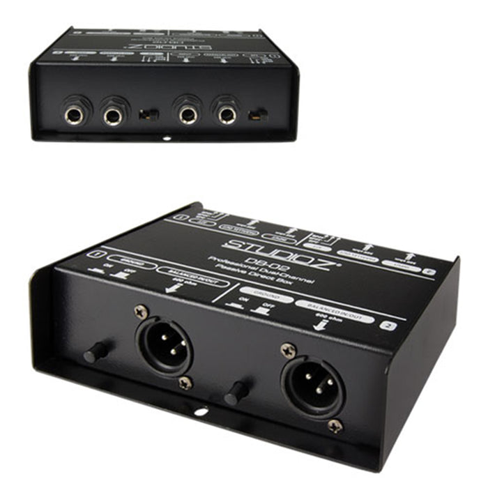 Studio Z Professional Dual Channel Pasive Direct Box