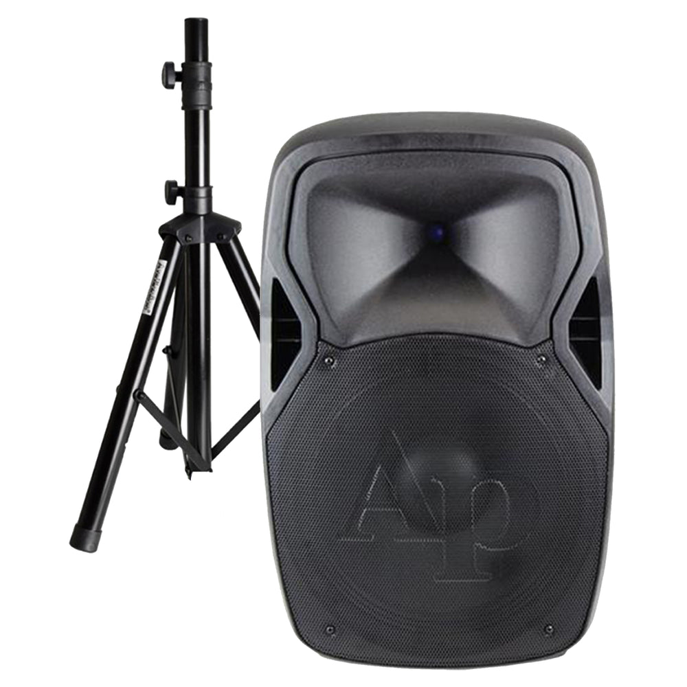 Audiopipe 15” Professional Passive Loudspeaker w/ Stand DJAP-1562P-CMB