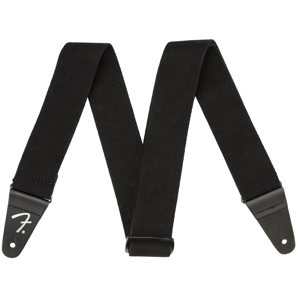 Fender SuperSoft Strap, Black, 2"