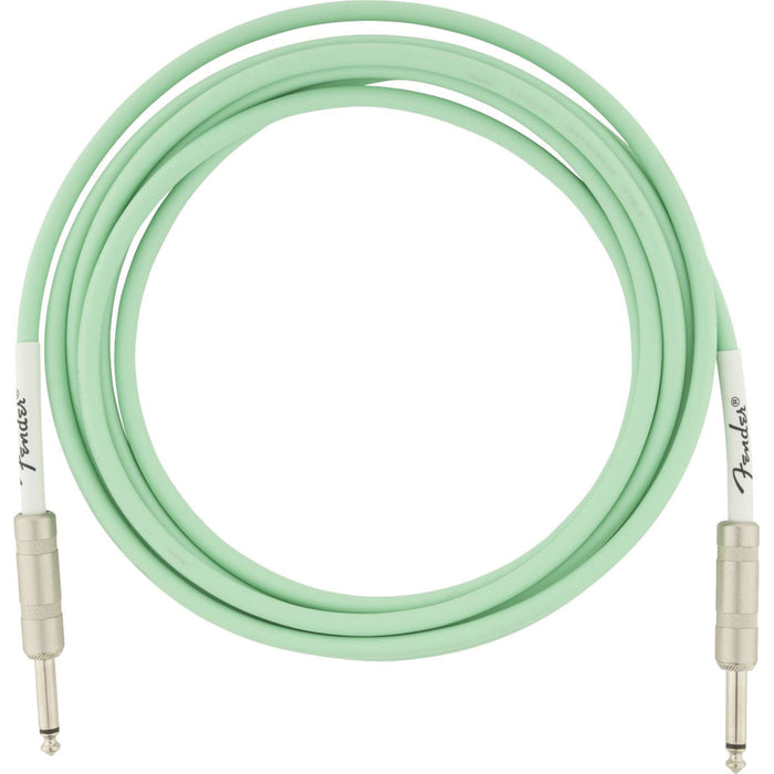 Fender Original Series Straight to Straight Instrument Cable - 10 ft Surf Green