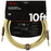 Fender Deluxe Series Instrument Cable - 10' Straight-Straight, Tweed