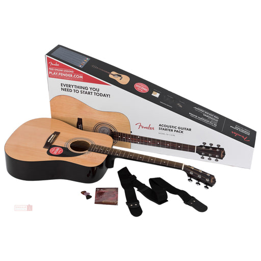 Fender FA-115 PK Natural Acoustic Guitar Pack - V2