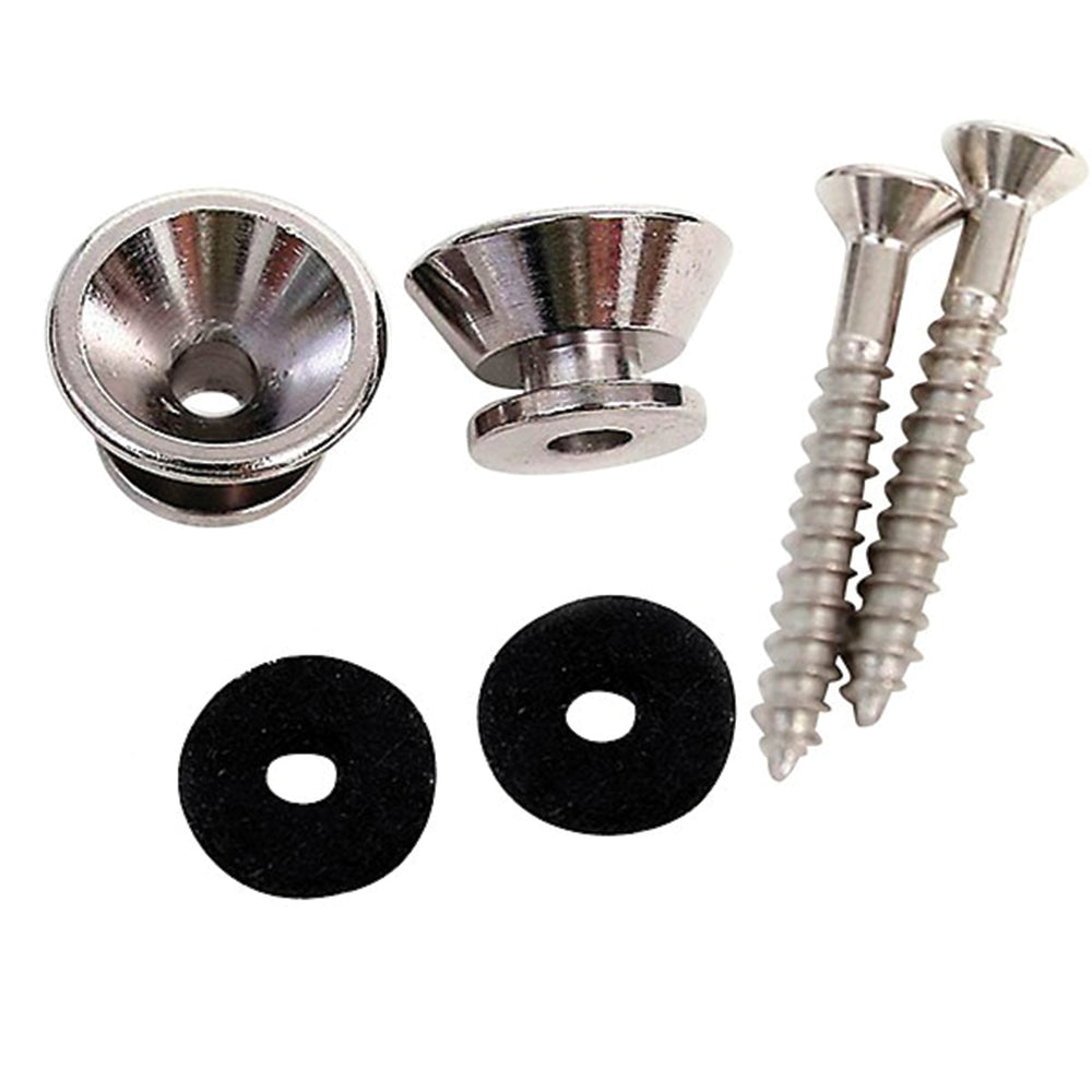 Music Access Brand Strap Buttons Nickel