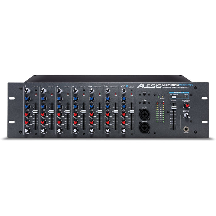 Alesis MultiMix 10 Wireless Rackmount Mixer with Bluetooth