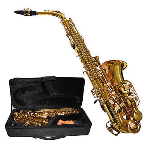 Glory / Mendini Student Alto Saxophone Gold (AVAILABLE FOR PICKUP AT STORE)