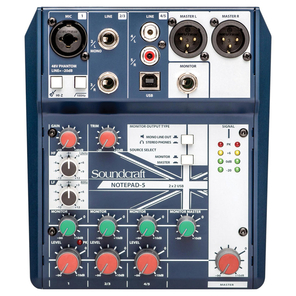 Soundcraft Notepad-5