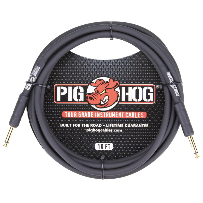 Pig Hog 10ft 1/4" - 1/4" 8mm Inst. Cable PH10