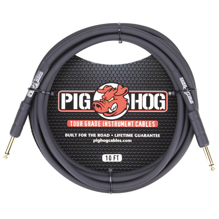 Pig Hog 10ft 1/4" - 1/4" 8mm Inst. Cable PH10