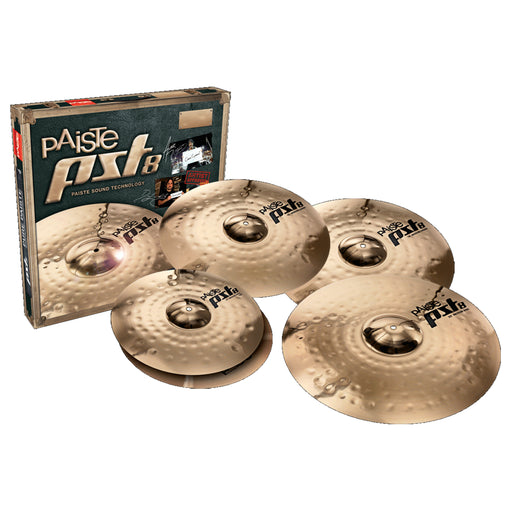 Paiste PST8 Cymbal Set - FREE 16" Crash