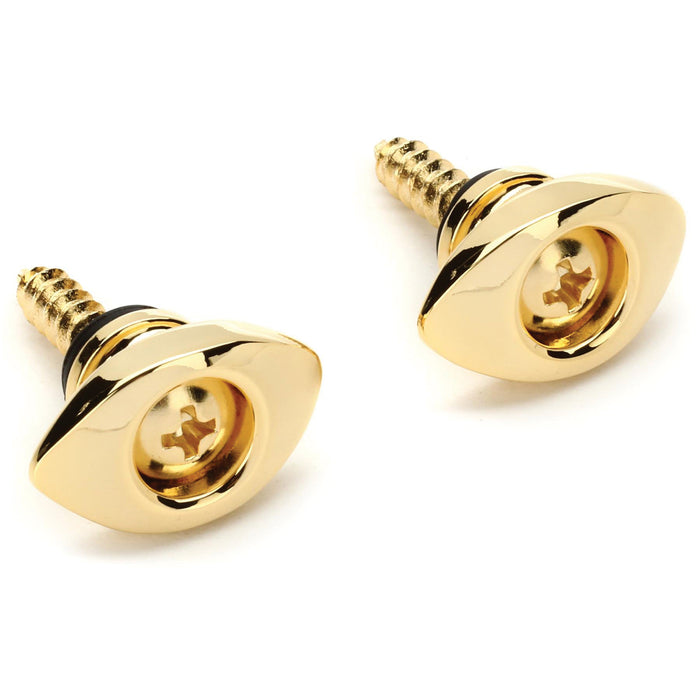 D'Addario Elliptical End Pins - Gold
