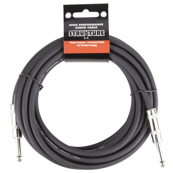 Strukture 20FT Speaker Cable , 16 Gauge, 1/4 Connectors