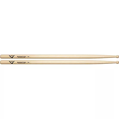 VATER American Hickory 7A Drum Sticks Wood