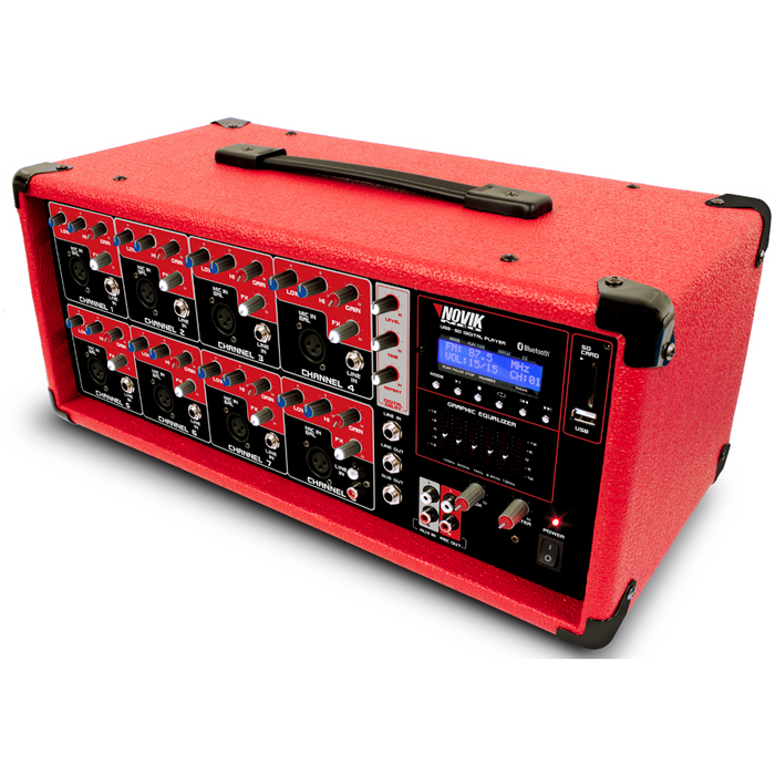 Novik Neo 1000Watts 8 CH Powered Mixer
