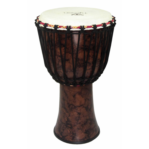 Tycoon Percussion TFAJ-10MA African Djembe with 10" Goat Skin Head Marble Finish