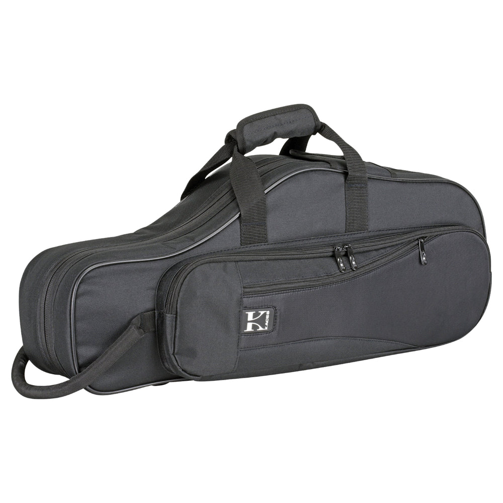 Kaces Lightweight Hardshell Alto Sax Case, Black