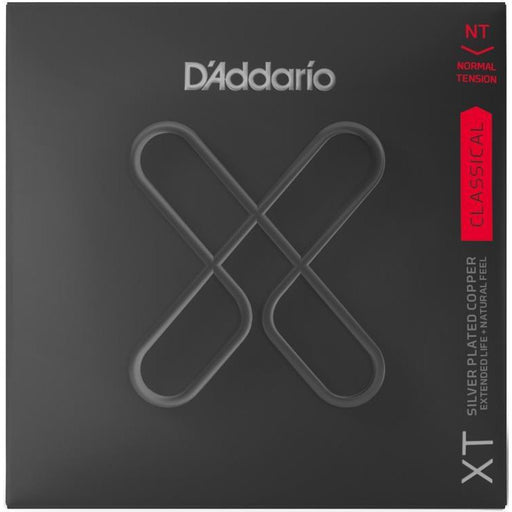 D'Addario XTC45 XT Classical Silver Plated Copper Classical Guitar Strings Normal Tension