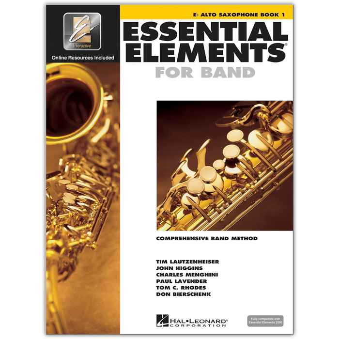 Essential Elements For Band Eb Alto Saxophone, Book 1