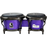 Toca Percussion Jimmie Morales Signature Series Purple Sparkle Bongos 7 and 8.5 in. Purple Sparkle
