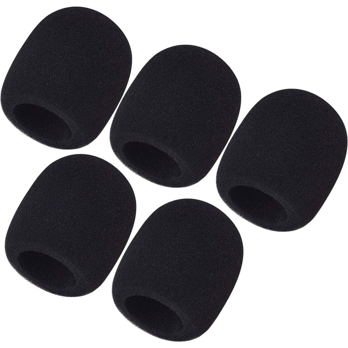 Music Access Brand Microphone Winscreen Black SWS-5-BK 5 Pack